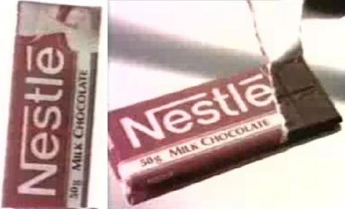 Nestlé csokoládé