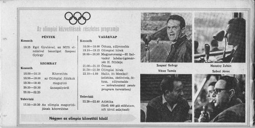 Mexikói olimpia sportriporterei Mexikói olimpia sportriporterei
