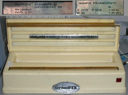 termoFIX fóliahegesztő
