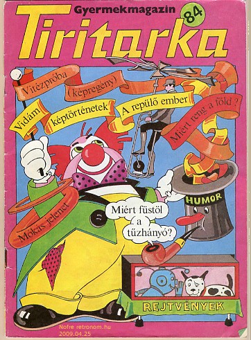 Tiritarka gyermekmagazin 1984