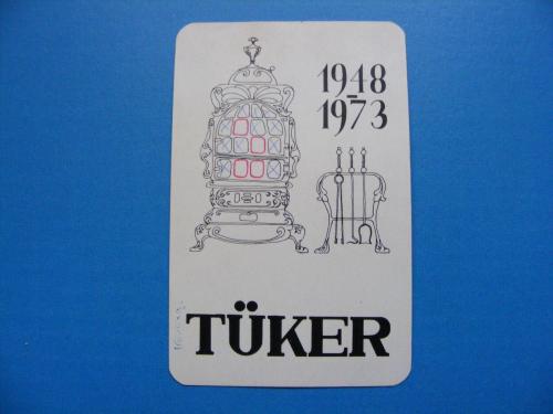 Tüker kártyanaptár