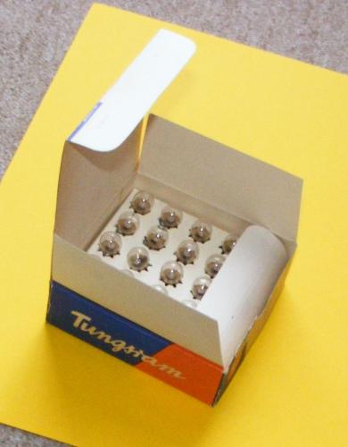 Tungsram 6V-os izzók