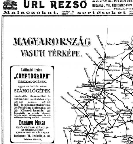 Nagy-Magyarország vasúti térképe 1. Nagy-Magyarország vasúti térképe 1.