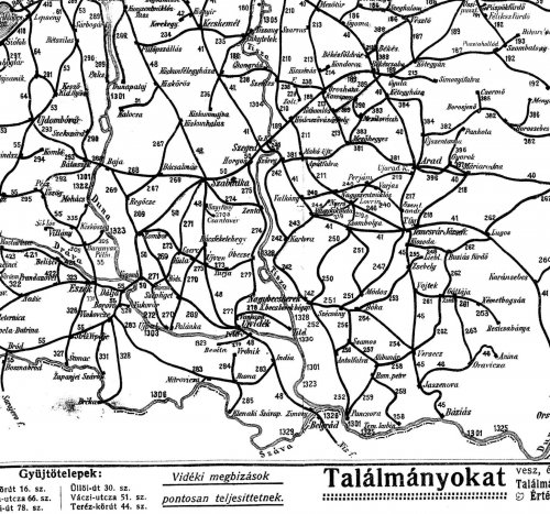 Nagy-Magyarország vasúti térképe 5. Nagy-Magyarország vasúti térképe 5.