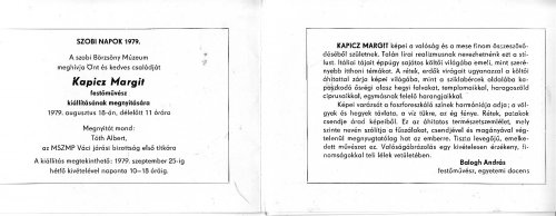 Meghívó - Szobi napok Meghívó - Szobi napok