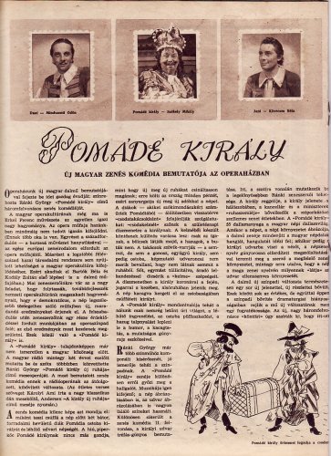 Operabemutató Operabemutató