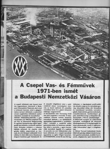 Csepel vas és fémművek Csepel vas és fémművek