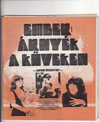 Emberárnyék a köveken Emberárnyék a köveken