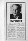 Joszip Broz Tito elhunyt