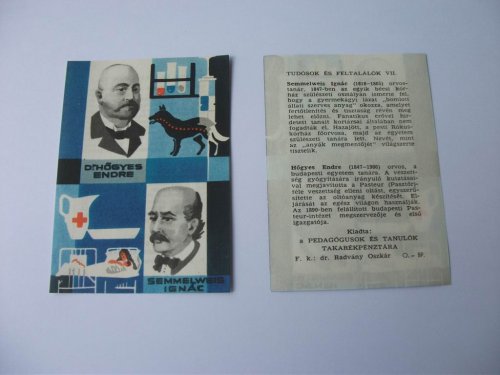 Életrajz sorozat: Hőgyes Endre, Semmelweis Ignác Életrajz sorozat: Hőgyes Endre, Semmelweis Ignác