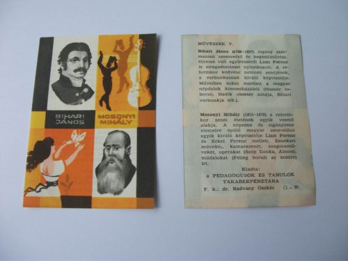 Életrajz sorozat: Bihari János, Mosonyi Mihály