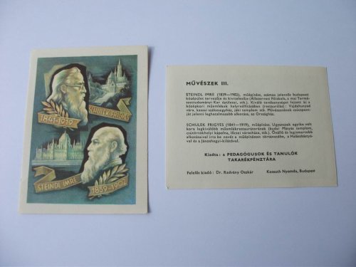 Életrajz sorozat: Schulek Frigyes, Steindl Imre