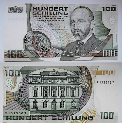 100 Osztrák Schilling 100 Osztrák Schilling