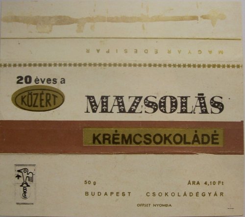 Mazsolás csokoládé