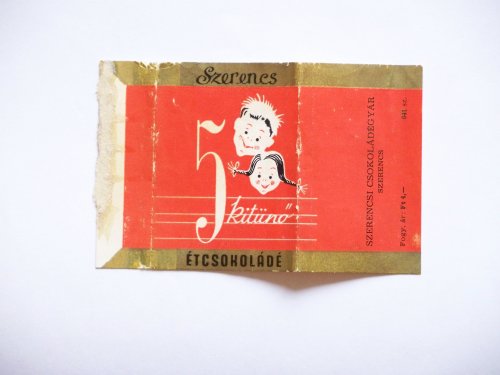 Szerencsi 5-kitünő csokoládé 