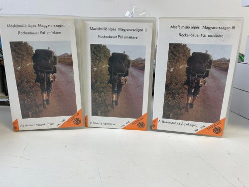 Rockenbauer Pál Másfél millió lépés Magyarországon VHS Rockenbauer Pál Másfél millió lépés Magyarországon VHS