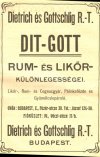 DIT-GOTT Rum és Likőr