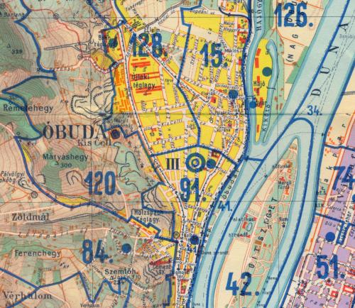 Óbuda-Újlak térképe