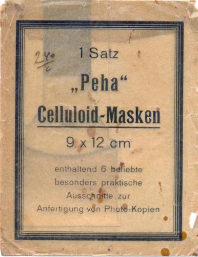 Fotomaszk készlet Fotomaszk készlet