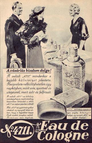 4711 kölnivíz szappan