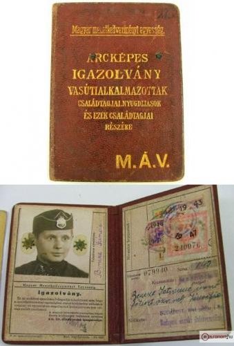 MÁV igazolvány