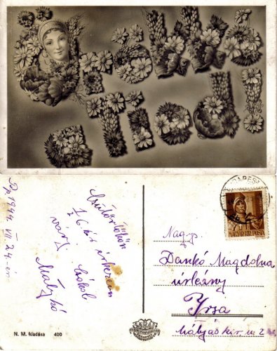 Képeslap 1944 Képeslap 1944