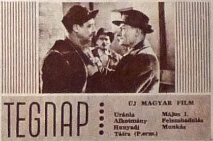 Tegnap - magyar film Tegnap - magyar film