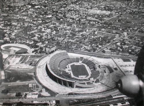 Népstadion madártávlatból