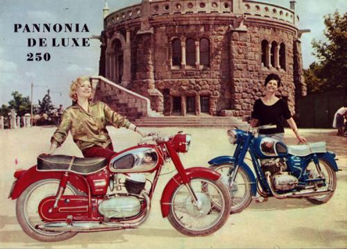 Pannonia De Luxe 250 motorkerékpár Pannonia De Luxe 250 motorkerékpár