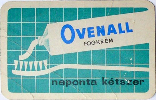 Ovenall fogkrém Ovenall fogkrém