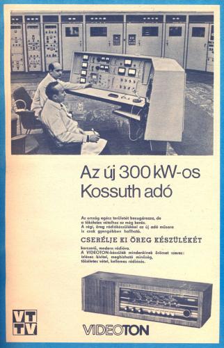 Új 300 kW-os Kossuth adó