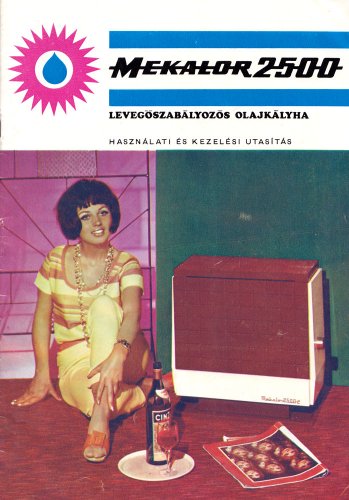 Mekalor olajkályha kezelési könyv Mekalor olajkályha kezelési könyv