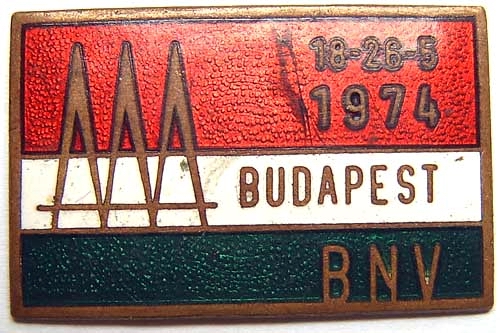 BNV jelvény  BUDAPEST