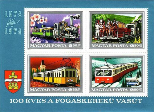 Fogaskerekű vasút száz éves blokk