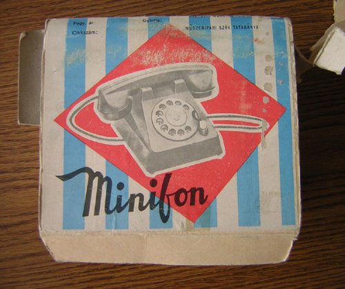 Minifon játéktelefon 