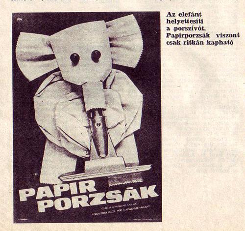 Papir porzsák