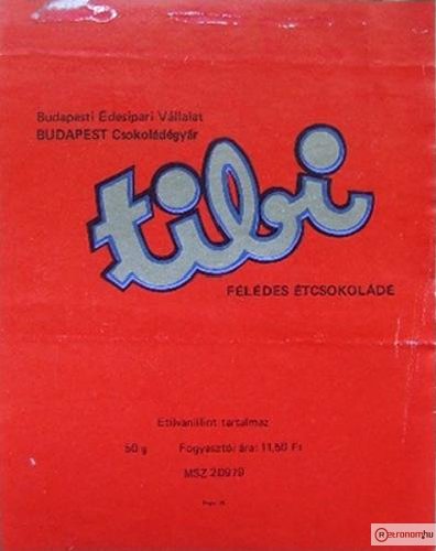 Tibi csokoládé Tibi csokoládé