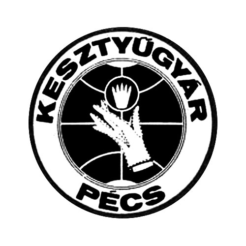 Pécsi kesztyű embléma