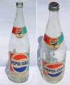 Pepsi-Cola üdítős üveg