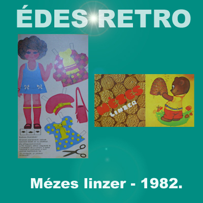 Mézes linzer öltöztetős babával