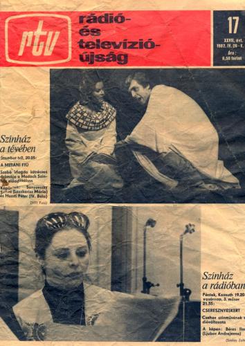 RTV újság Béres Ilona Huszti Péter