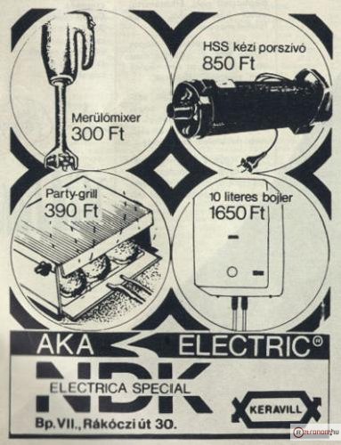 AKA Electric termékek