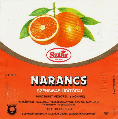 Sztár narancs üditő