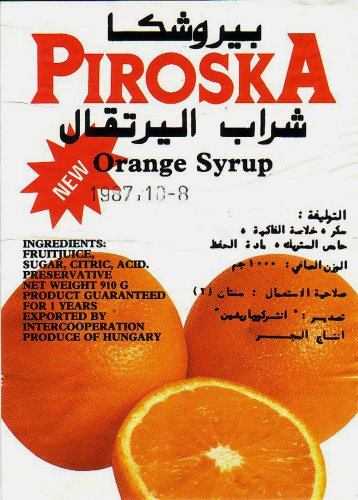 Piroska narancslé