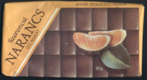 Narancs ízű nugát