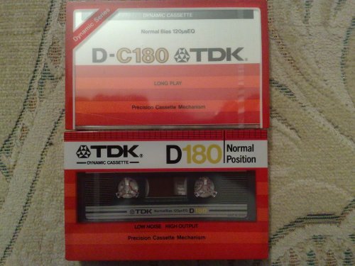 TDK magnókazetták - 180 perces 
