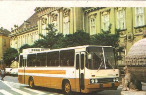 Ikarus 258 kártyanaptár Ikarus 258 kártyanaptár