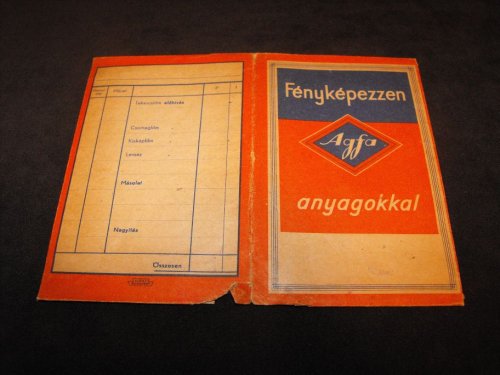 Fényképezzen Agfa anyagokkal Fényképezzen Agfa anyagokkal