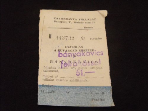 Kavicsbánya Vállalat Kavicsbánya Vállalat