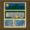 Tihany Hotel bőröndcímke